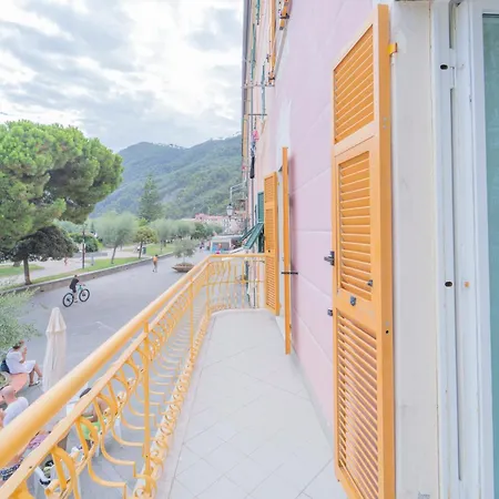 213b - Casa Panorama Marino - A Pochi Passi Dalla Di Riva, Vista Mare Fino A Portofino Apartman