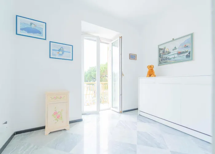 213b - Casa Panorama Marino - A Pochi Passi Dalla Di Riva, Vista Mare Fino A Portofino