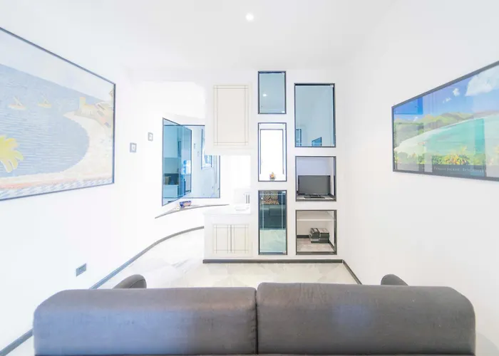 213b - Casa Panorama Marino - A Pochi Passi Dalla Di Riva, Vista Mare Fino A Portofino Apartman *