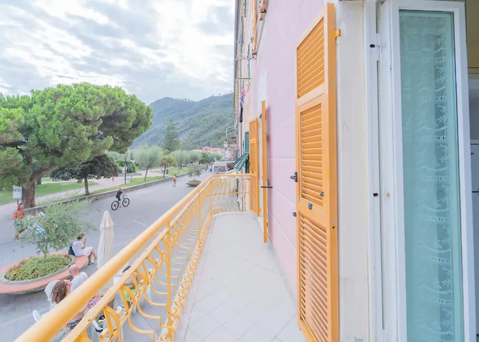 213b - Casa Panorama Marino - A Pochi Passi Dalla Di Riva, Vista Mare Fino A Portofino Apartman