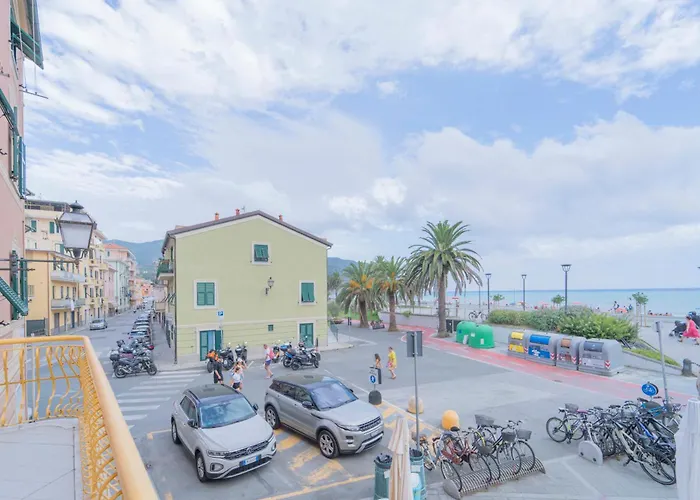 213b - Casa Panorama Marino - A Pochi Passi Dalla Di Riva, Vista Mare Fino A Portofino