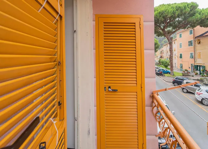 213b - Casa Panorama Marino - A Pochi Passi Dalla Di Riva, Vista Mare Fino A Portofino Lejlighed Riva Trigoso